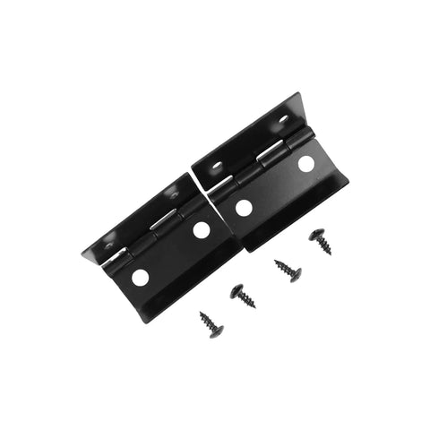 Heavy Duty Rear Door Hinges Compatible With After 1973 Truck Camper Shell Glass Hatchback Straight Up Replacement For Part Number 711513 with screws