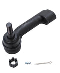 Front Tie Rods For Ford F150 2009 Through 2020 And Expedition 2007 Through 2021 Replacement Durable Steering Component For Smooth Handling Direct Fit OE Replacement For Ford Trucks, black steel outer tie rod end with cotter pin