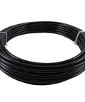 3/16 Inch OD X 100 Foot Black Nylon Air Brake Tubing SAE J844 DOT Compliant For Air Brake Systems Or Fluid Transfer, coiled black tube
