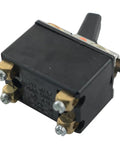 Heavy Duty Toggle Switch Replacement For Angle Grinders 5A 250V AC Waterproof And Oil Resistant Power Tool Switch, black housing with brass terminals