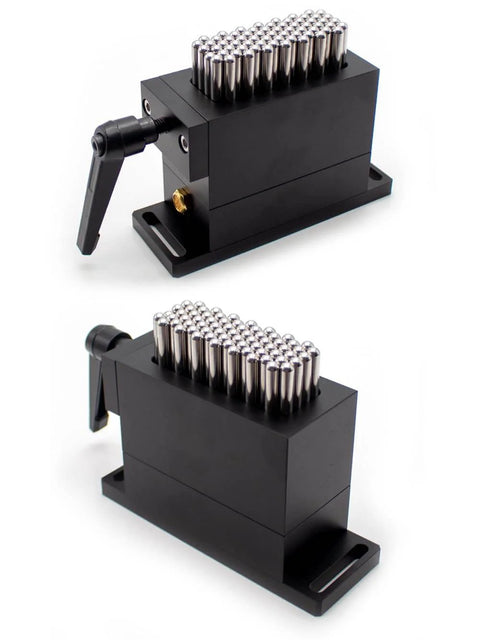 Pro Grade Flexible Fixture Clamp For CNC Machining And Laser Marking Universal Adjustable Fixture 30x79MM SUS Stainless Steel 67 Pins