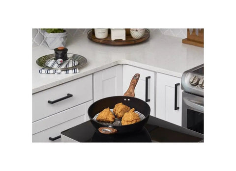 Turn Any Pan Into A Stove Top Air Fryer With The Crisper Lid And Expandable Tray No Sweat Fits 10 To 12 Inch Pots And Pans Works On Stovetop