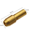 Get These Amsazing 3 Set Brass Collet Kits For Your Rotary Tool showing 16mm brass drill chuck for 0.5 to 3.2mm precise tasks.