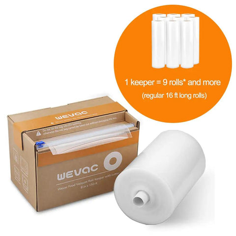 11 Inch by 150 Foot Vacuum Seal Roll with Cutter for Food Saver Storage BPA Free Commercial Grade Puncture Preventing Embossed Channels