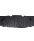 Heavy Duty Black Rubber End Cap Kit For Standard Hump With Concrete Anchors Plus Screws And Washers To Fit 200x600x50mm Size, black rubber end cap