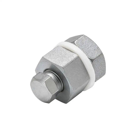 Transmission Pan And Oil Pan Temperature Sensor Thread Adapter Kit With Drain Plug 1/8-27 NPT Female Port Includes Plug And Nylon Washer Easy Plug And Play Install For Transmission Or Oil Pan