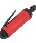 Heavy Hitter Pneumatic Air Die Grinder Turning 18000 RPM With A Slick Zinc Alloy Frame And Built In Muffler for precision work.