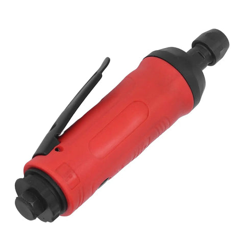 Heavy Hitter Pneumatic Air Die Grinder Turning 18000 RPM With A Slick Zinc Alloy Frame And Built In Muffler for precision work.