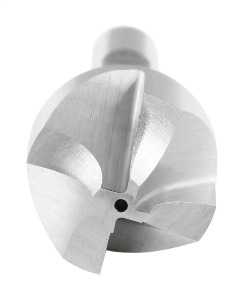 HSS Corner Rounding End Mill With Three Eighths Inch Radius Half Inch Shank One And A Quarter Inch Cutter Diameter Three And A Half Inch Overall Length Right Hand Cut For Milling Clean Rounded Corners Built To Last