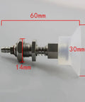 Micro Vacuum Pump Suction Cup With Automatic Suction, Pro Grade Industrial Manipulator Pneumatic Accessory Kit, 30mm cup