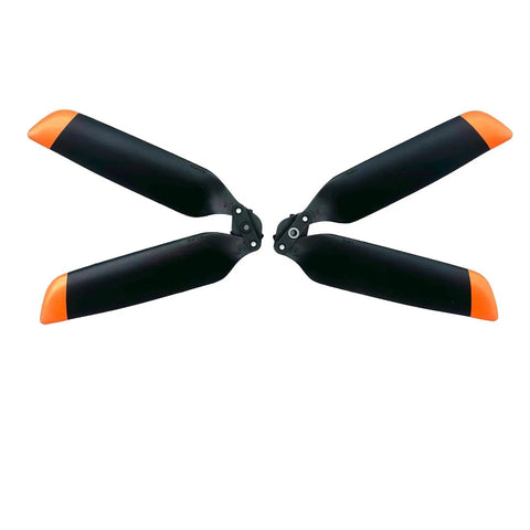 Low Noise 1157 1154 Drone Propellers Set For Matrice 4T And Matrice 4E Enterprise Series, 4 Pcs, 2 CW 2 CCW in black and orange