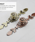 Vintage Nostalgia Door Handles Set For Cabinets And Drawers Antique Style Metal Pulls With Screws Retro Cabinet Knobs