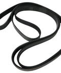 Compatible Poly V Cylinder Dryer Belt For Alliance Huebsch Unimac Stack Dryers Replacement 430104P 430104 AP3546710 Fits JTD32DG JT32DG Black Durable, black rubber belt