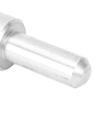 Close-up of a Rock Solid Aluminum Welding Clamp component, heavy duty design for precision alignment in auto side mirror repair.