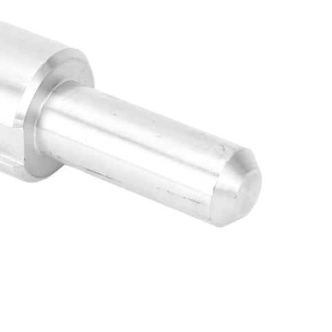 Close-up of a Rock Solid Aluminum Welding Clamp component, heavy duty design for precision alignment in auto side mirror repair.