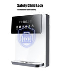 Wall Mounted Instant Hot Water Dispenser With Led Touchscreen And Child Lock, Quick Boil On Tap, emphasizes child safety feature