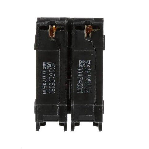 70 Amp Double Pole Type QP Circuit Breaker For 240V Systems With 10,000 AIC, Insta-Wire Ready front view.