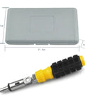 Ready To Bust Knuckles On Car Repairs Rock This 41 Piece Mini Socket Wrench Set With A Reversible Ratchet And Non Slip Handles, compact case and wrench handle.
