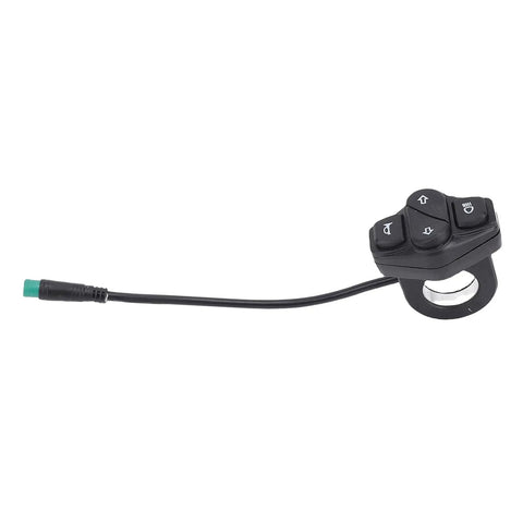 All In One Handlebar Control Switch For Electric Scooters With Headlight Horn And Turn Signals Multifunction Switch Assembly