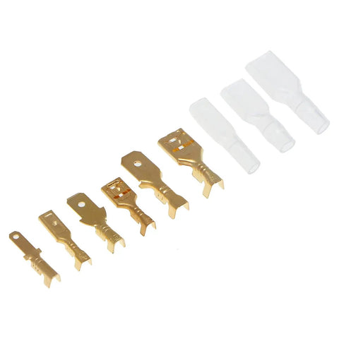 Insulated Male And Female Wire Connectors Kit 315Pcs 2.8 4.8 6.3mm Crimp Terminals Spade Connectors Assorted Set visible