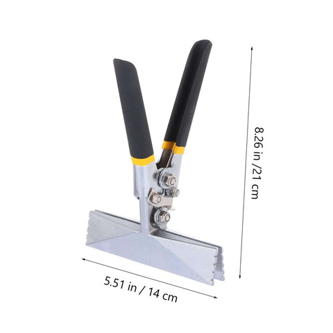 Heavy Duty Hand Seamer Tool For Ductwork Bending And Steel Plate Folding Ideal For Electricians And Hvac Pros Grippy Ergonomic Handle