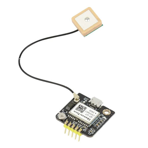 2 Pack GPS Module With NEO 6M GPS Receiver for Arduino and Drone Microcontrollers showing GT-U7 chip and IPEX antenna