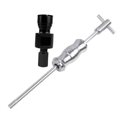 Blind Hole Bearing Puller Extractor Kit Alloy Steel For Bearings 30mm To 32mm Suitable For Mechanics And Home Dudes Wanting Easy Removal Slide Assembly Gives No Sweat When Working Vehicles Or Engines At Home You Deserve Tools For Daily Grinds. alloy steel bearing puller kit with slide hammer and collets