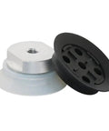 Heavy-Duty Vacuum Sucker Manipulator For Industrial Use With Pneumatic Suction Cups featuring a rubber suction cup and aluminum base.