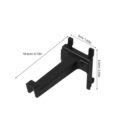 Heavy Duty Black Plastic Pegboard Hooks 10 Pack For Square Hole Pegboards Versatile Shop Display And Home Storage Clips Easy Install Durable Pegboard Organizer Hooks For Tools Supplies And Craft Displays, 10.5cm hook