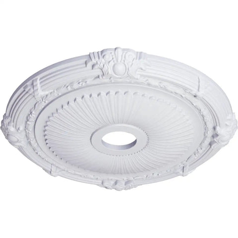 Ceiling Medallion Twenty Seven And A Half Inch Diameter Heaton Style With Two And A Quarter Inch Projection Fits Canopies Up To Six And A Half Inch