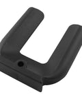 4 Pack Rubber Caster Holders With Universal Wheel Brakes, 3 Inch U Shape Wheel Pads, Beefy Durable Furniture Caster Stopper For Chairs Desks And More, Black 75mm black rubber U-shape caster holder