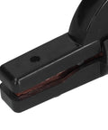 Close-up view of Dope 300A Welding Copper Electrode Clamp With Thick Abs Handle Super Conductive Electrician Holder.