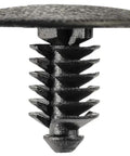 Close-up of black nylon trunk trim retainer from 25 Pack Top Tier Trunk Trim Retainers Compatible With Hyundai Kia Interior Panels.