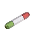 Aluminum Alloy Pin Gage Handle With 8 To 9mm Clamping Range Go No Go Double End Gauge For Plug Gage Industrial Tools Built To Last Pro Grade Durable Machining Accessory, red green ends
