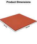 15 By 15 Inch Silicone Heat Press Mat Pad 0.3 Inch Thick For Heat Press Machines showing dimensions