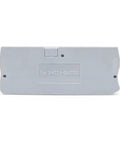 End Clamps For Rail Systems No Fuss Anti Lock Spring Terminal Blocks For Electrical Panels 100 Pieces 2.5mm Square Wire