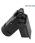 Top Shelf BT40 Tool Fixer Pot And 65 Degree CNC Milling Cup built tough with steel, shown from an angled view, designed for vibration control.