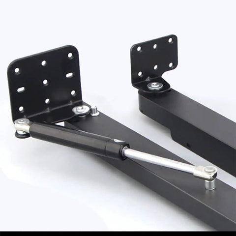 Beefy 80KG Heavy Duty Hidden Desk Hinge With Space Saving Fold Down Table Connector Tough Aluminum Alloy and Cold Rolled Steel Build