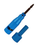 Multi Purpose Electrical Wire Stripping Tool Set With Screwdriver And Twister For Drill Electricians Heavy Duty Durable Comfort Grip Handle Long Lasting Performance including a twist bit.
