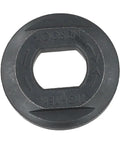 Your Go To Replacement Kit With Hex Key And Dual Flange Washers For Circular Saw Models DCS391 DCS390 DCS373 Including Outer Clamp Washer N621119 And Inner Washer 610046 00 Part 98000 11 showing a circular black washer with hexagonal center.