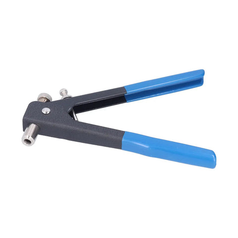 Rivet Nut Gun Kit With Mandrels M3 To M8, 86 Piece Manual Hand Riveter Set With blue Non Slip Grip handles