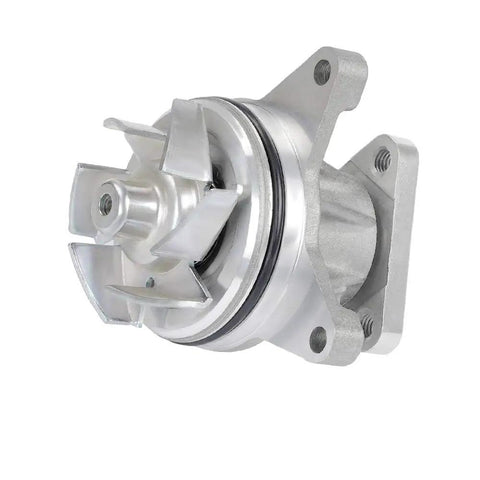 Premium Water Pump Kit With Gasket Compatible With Ford Escape Focus Explorer Fusion Edge Taurus shown in side view
