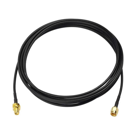 SMA Male To SMA Female Bulkhead Mount RG174 Antenna Extension Cable 3m 10 Feet 2 Pack Built Tough For In Vehicle 4G LTE Router