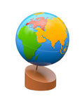Hands On World Globe For Kids Kid Friendly Sandpaper Globe With Continental Plates And Earth Layers Crust Mantle Core Geography Learning Toy