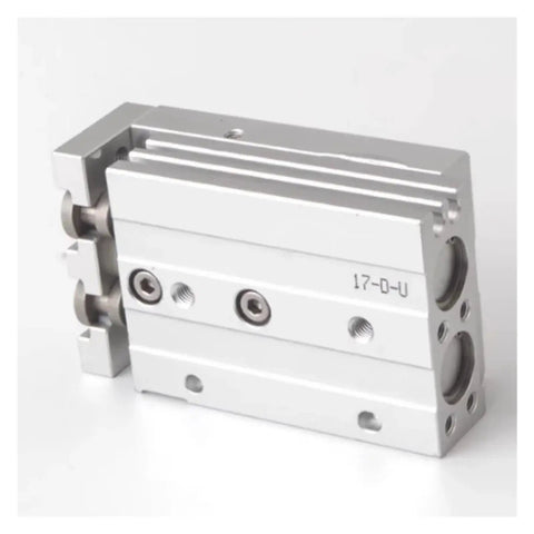 Heavy Duty Dual Axis Sliding Table Pneumatic Cylinder Killer Smooth Glide Mechanical Actuator, aluminum build, compact design.