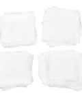 Hustle Ready Polyester Cleanroom Wipers 200 Pack of super absorbent wipes displayed in stacks for cleaning electronic screens and lab gear.