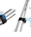 Adjustable Telescopic Aluminum Golf Ball Picker Upper Tube For 20 Balls 2 Section Scalable Retriever lock mechanism