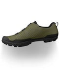 Side view of Terra Atlas All Terrain Gravel And MTB Boa Shoes For Off Road Pedaling Built For Downcountry Laps All Mountain Adventures And Backcountry Slashing, Army Green, Size 12.5.