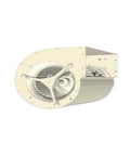 Heavy Duty Industrial Square Blower Fan 180 Millimeter 230 Volt 50 Hertz Motor with balanced blades and robust housing.