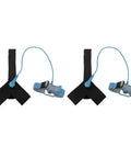 ESD Heel Grounder Straps Set One Size Fits All Adjustable Shoes Straps With Buckle For Grounding Electronics Anti Static Foot Straps